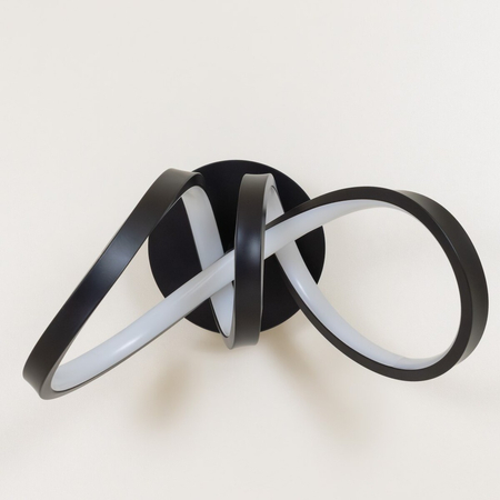 Milagro Kinkiet TESORO BLACK 15W LED ML1052 CZARNY