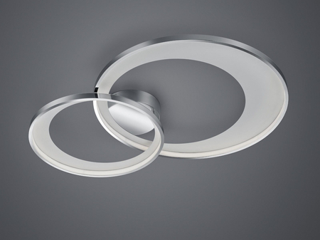 Lampa sufitowa Trio 673890206 srebrny