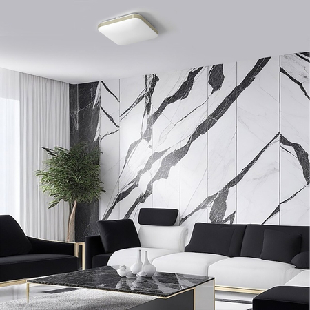 Milagro Plafon DABAR 17W LED IP44 ML0253 BIAŁY