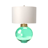 Lampa stołowa Elstead Lighting Kara zielony DL-KARA-TL-GREEN