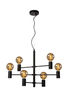 Lampa wisząca Lucide LEANNE 21421/06/30 czarny