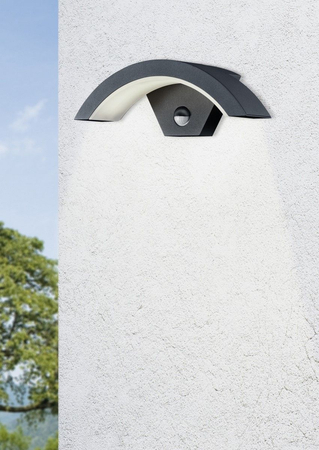 Kinkiet zewnętrzny Trio 220969142 grafitowy