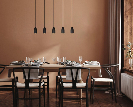 Lampa wisząca Lucide EVORA 45406/05/30 czarny