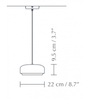 Lampa Umage 2441 Hazel mini