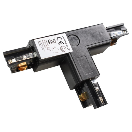 Eko-Light Łącznik Lampy Track Light Czarny 3-obwodowy Typ: T DR ML7092 CZARNY