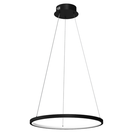 Milagro Lampa wisząca HOOP BLACK 27W LED ML1541 CZARNY