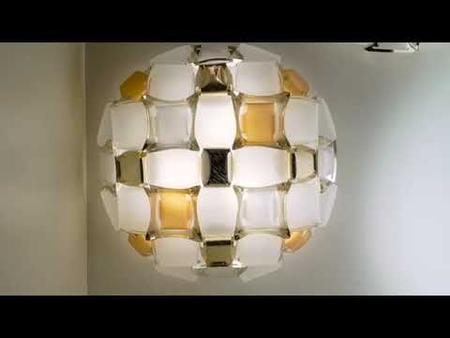 Lampa sufitowa/kinkiet Slamp MID78APP0000YW000 Mida Applique