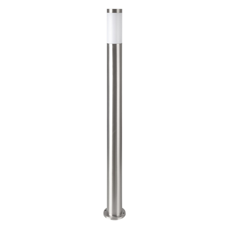 Eko-Light Słupek Ogrodowy Brooklyn 1xE27 IP44 45cm EKO1703 INOX