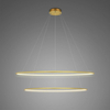 Lampa Ledowe Okręgi No.2 100cm 4k złota Dali