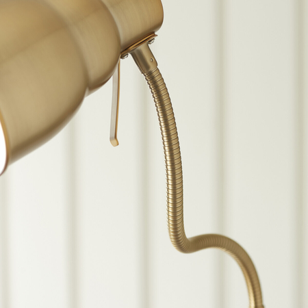 Endon Lighting Lampa podłogowa 108126 mosiądz