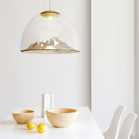 Lampa wisząca Axo Light Mountain View Amber Gold