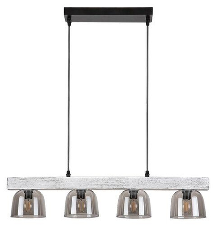 Lampa wisząca Rabalux Cardamom 3120 szary dąb
