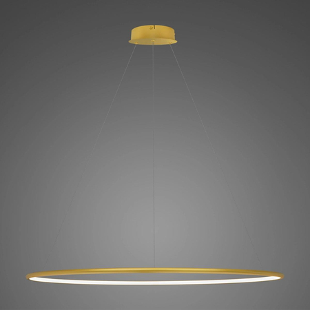 Lampa wisząca Ledowe Okręgi No.1 120cm 3k złota Dali