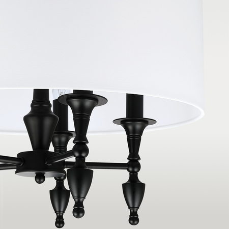 Cosmo Light Lampa wisząca AUSTIN P05203BK-WH