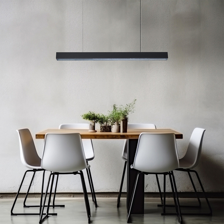 Light Prestige Lampa wisząca Mira L czarna Tuya LED CCT LP-1201/1P L BK Smart