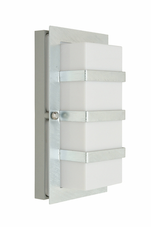 BODEN 866 HOT-DIP GALVANIZING LED 8W 3000K OPAL LAMPSHADE