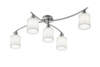 Lampa sufitowa Trio 605400501 biały/srebrny