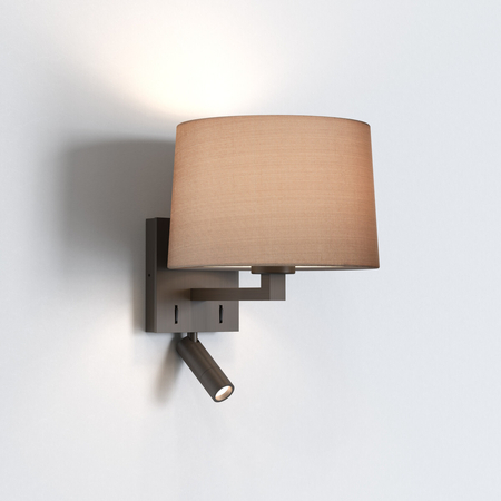 Klosz/Abażur Astro Tapered Round 215 5006003 Ostrygowy (Postarzany Jedwab)