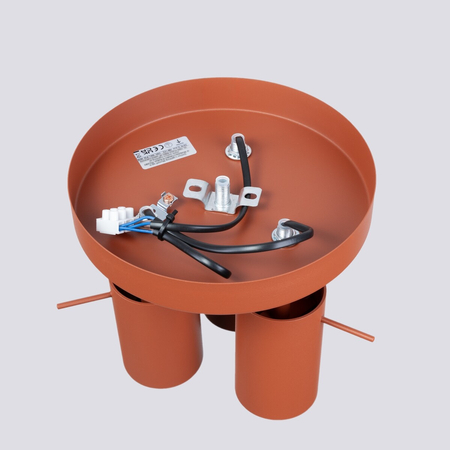 Sollux Lighting Plafon RING 3P ochra czerwona SL.1509