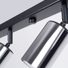Sollux Lighting Plafon WINX 6L czarny/chrom SL.1372