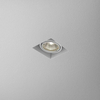 Lampa wpuszczana AQForm Squares 50 x 1 Trimless Recessed Biały Struktura