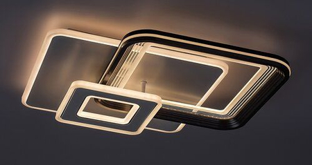 Lampa sufitowa Rabalux Stregobor 2937 popielaty