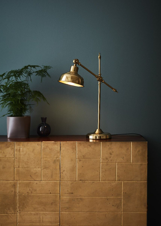 Lampa biurkowa Markslöjd GRIMSTAD 108116 złoty