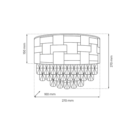 Milagro Kinkiet LUXURIA 2xE14 ML8893 ZŁOTY