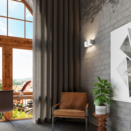 Sollux Lighting Kinkiet ORBIS 2 biały SL.0659