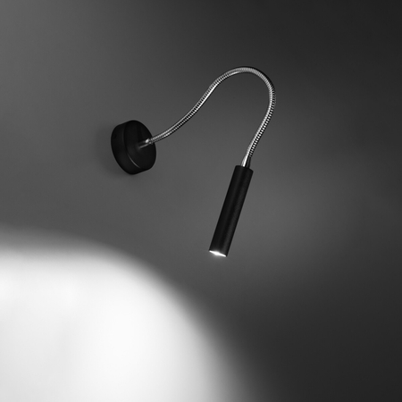 Sollux Lighting Kinkiet AXIL czarny SL.0910