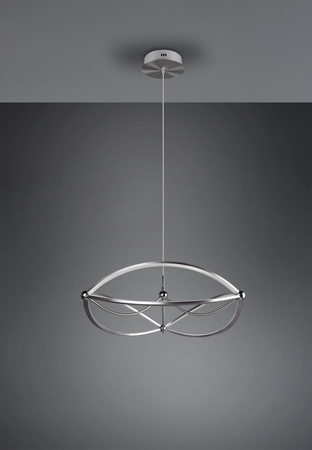 Lampa wisząca Trio 321210107 srebrny