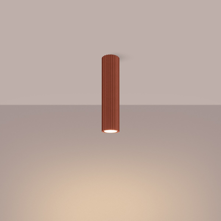 Sollux Lighting Plafon KARBON 30 ochra czerwona SL.1627