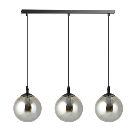 Lampa wisząca COSMO 3 BL GRAFIT Emibig 712/3 czarny