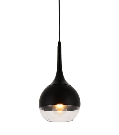 Lampa wisząca Lumina Deco LDP-11003-1-BK Frudo W1
