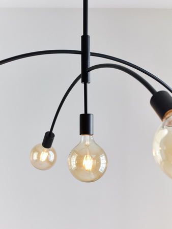 Lampa wisząca Markslöjd CRUX 108282 czarny