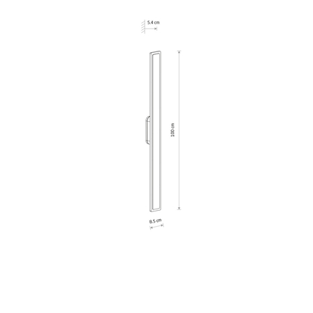 Lampa zewnętrzna Nowodvorski ISLA LED 11553 Czarny