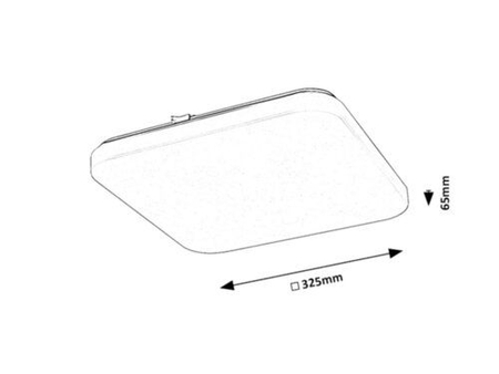 Lampa sufitowa Rabalux Vendel 75014 biały