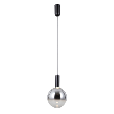 Lampa wisząca Italux Strela PND-34378-1M-BK Czarny mat