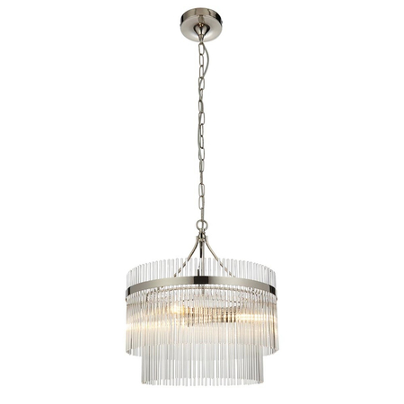 Lampa wisząca Endon Lighting Marietta 104113 nikiel