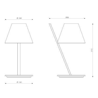 Lampa stołowa Artemide 1751020A La Petite LED