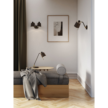 Klosz/Abażur Astro Tapered Drum 155 5013028 Czarny