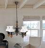 Żyrandol Rabalux Petronel 7079 czarny matowy