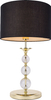 Lampa stołowa Zuma Line REA RLT93163-1GB czarny/złoty