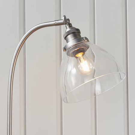 Lampa stołowa Endon Lighting Hansen 91740 srebrny
