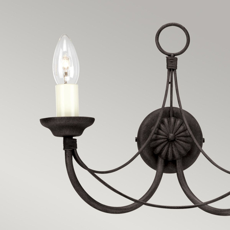 Kinkiet Elstead Lighting Carisbrooke czarny CB2-BLACK
