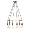 Endon Lighting Lampa wisząca 99914 mosiądz