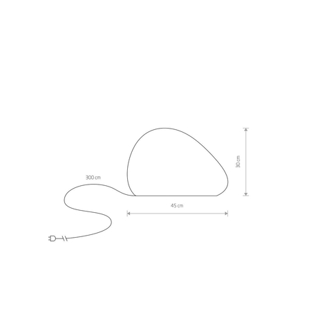 Lampa zewnętrzna STONE S Nowodvorski 10579 biały