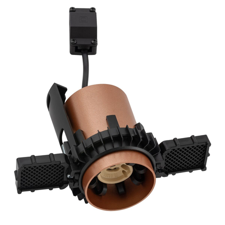 Spot Nowodvorski MONO SLIDE TRIMLESS 10807 Satynowa miedź Czarny