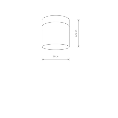 Plafon CAYO Nowodvorski 8055 czarny