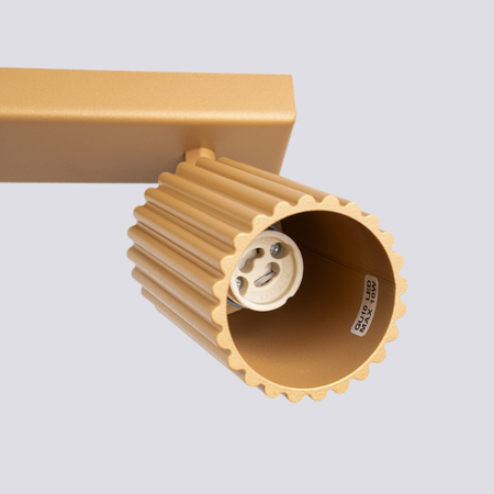 Sollux Lighting Plafon KARBON 3L złoty SL.1562